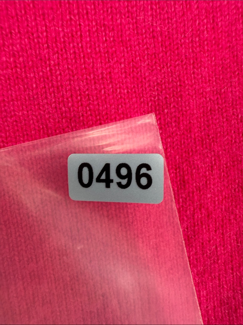 Alice + Olivia Hot Pink Cashmere Cropped Sweater Size s - Picture 7 of 7